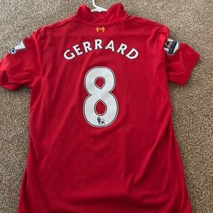Steven Gerrard Home Jersey 12/13